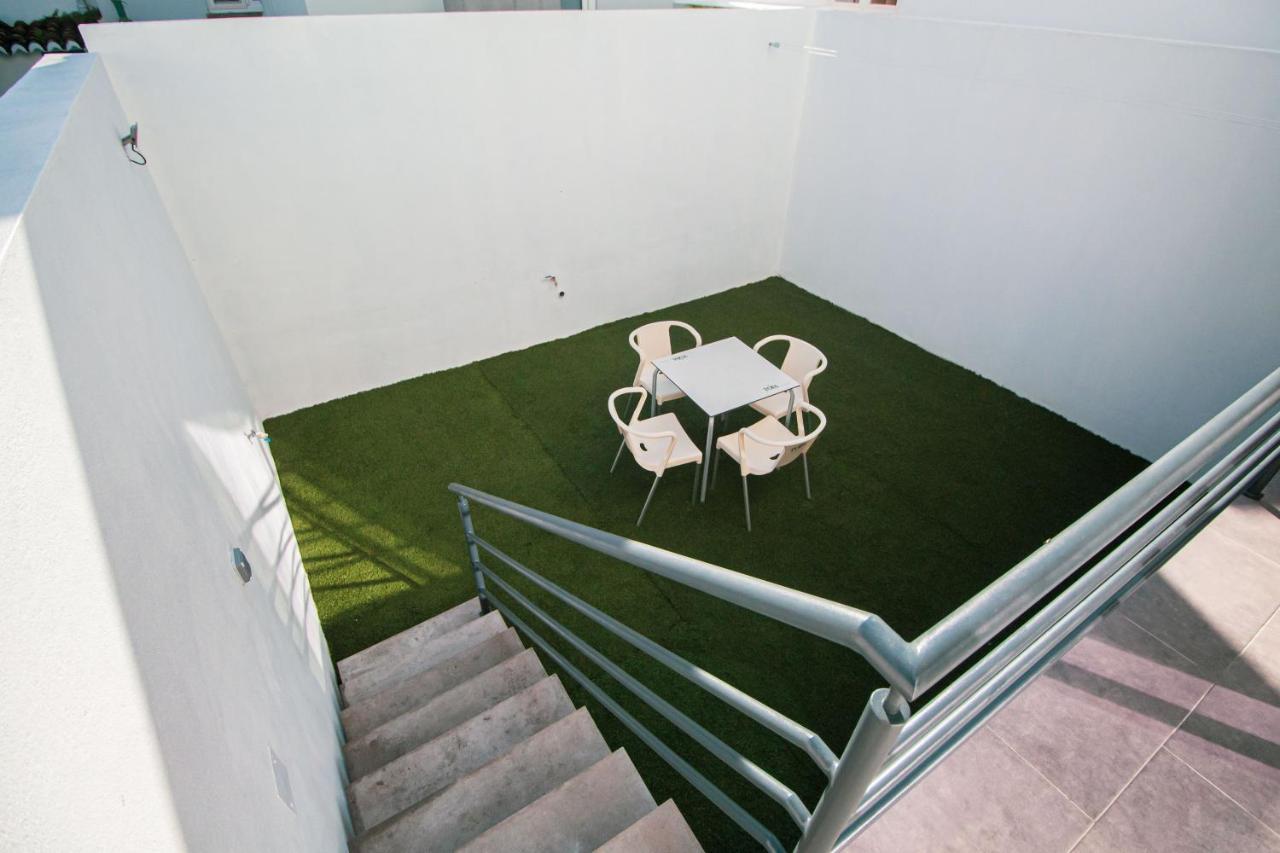 Apartamentos Da Travessa Praia da Vitória Exteriör bild